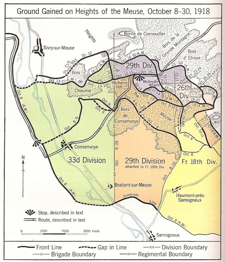 Then and Now: Bois de Consenvoye and Richene Hill–Part 1 – Meuse-Argonne